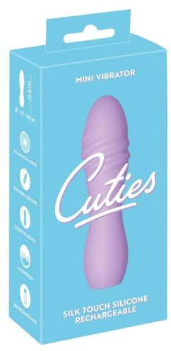 Cuties Mini Vibrator Lila 10,8 x Ø 1,8-2,8 cm