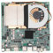 Garsent Placa Base ITX, Placa Base Integrada ITX para Procesador LGA1700, Placa Principal Industrial Integrada ITX DDR4 DDR4 con Radiador de Cobre Ultra Delgado para Equipos de