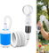 Douche Camping Portable, Douchette Exterieur Portable, Pompe de Douche Électrique Rechargeable, Camping Accessoires avec Pomme 3 Modes pour Camping,Randonnée (# 1)