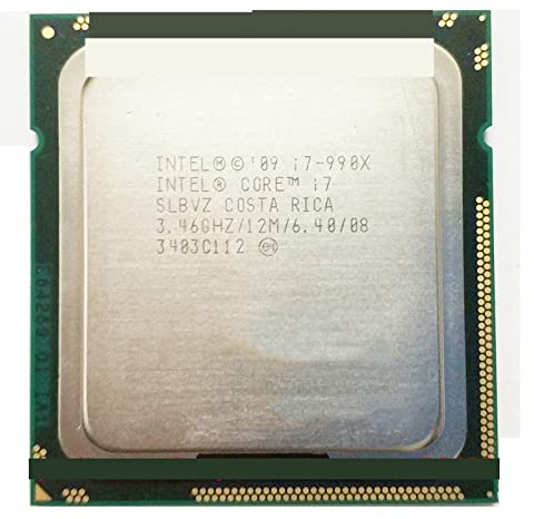 CPU c I7-990X Processore Extreme Edition I7 990X 3.46GHz 12M 6-Core Socket 1366 Spedizione rapida