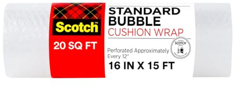 Scotch Cushion Wrap, 16 in x 15 ft., 1 Roll/Pack (7924)