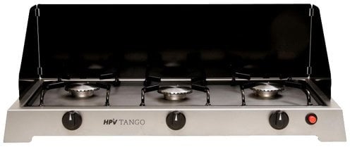 HPV Edelstahl Gaskocher Tango 3-flammig