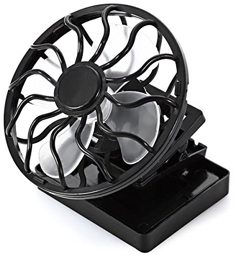 Portable Mini Solar Energy Fan für Angeln Camping Wandern