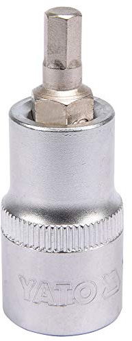 SOCKET BIT HEX 12 6MM L55MM