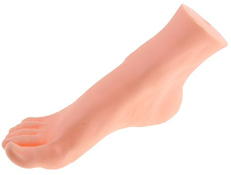 MagiDeal Männlich Rechter Fuß Schaufensterpuppe Dekofuß Dekobein - künstliche Füße, Fuß Modell Schmuckständer, Socken Fußkettchen Display Fuß, Ladendekoration