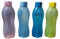 Tupperware Aquasafe Lot de 4 bouteilles d'eau rondes 1000 ml (multicolore)