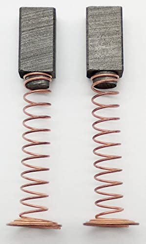 Paire de balais de charbon pour ponceuse multifonction Dremel 300 type 3 u 4, 395, 595, 3000, 6000, charbon, env. 4,6 x 5,5 mm
