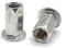 Tuerca de remache de aleación de aluminio M3 M4 M5 M6 M8 M10 M12 Tuerca de remache hexagonal redonda Cabeza plana métrica Inserto de rosca ciega Remache de tapa roscada ( Color : Hex Type , Size : M3-