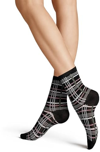 Hudson Damen Socken Grid Fashion