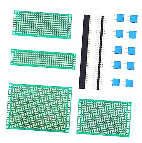 DOITOOL 20 Piezas Placa PCB Placa Prototipo PCB Prototipo De Placa De Circuito Impreso Doble Cara 7c