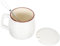 Milisten Set di Tazze da Colazione da 350 Ml Tazze in Porcellana in Stile Retrò Coperchio E Cucchiaio per Il Tè del Mattino
