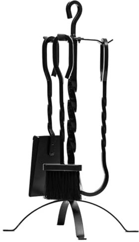 US Stove Company TOOL16 Kamin oder Herd Werkzeugset, Schwarz