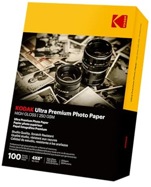 Kodak Ultra Premium Photo Paper Studio Qualität kratzfestes RC -Papier