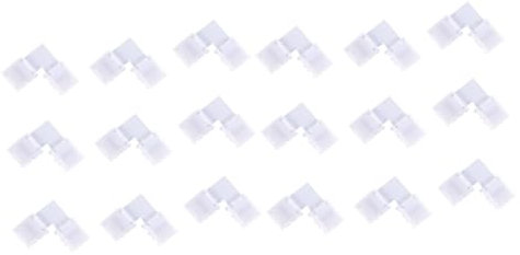 Gadpiparty 2 Sätze -lichtstreifen- 4 Rgb-lichtstreifen-jumper Flexibles Material Hergestellt Für 10 Mm Breite -lichtstreifen 15 Stück * 2