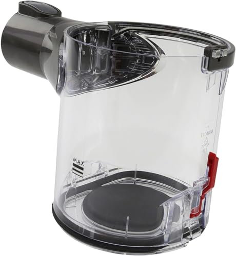 Contenitore per aspirapolvere per Dyson V6, DC58, DC61, DC59, DC62, SV03, HH08, SV07, con secchio di raccolta, con interfaccia A-Port e B-Port