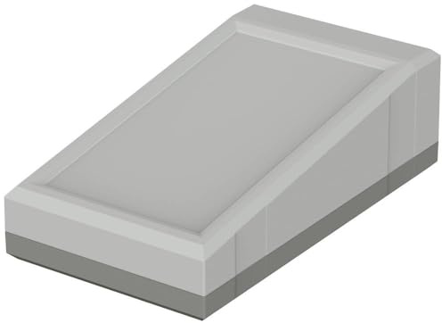 Bopla Elegant EG 2060 P 32206010 Pult-Gehäuse 112 x 200 x 64 Polystyrol Lichtgrau (RAL 7035), Achatgrau (RAL 7038) 1 St