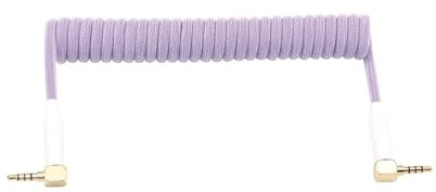 ChunLK Keyboard Coiled TRRS Handmake DIY Split Data Cables Mechanical Keyboard Sofle Data Cable Transfer(19)