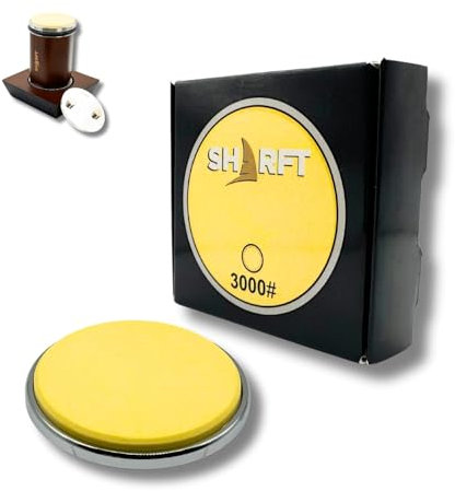 3000# Korund Ersatzstein für SHARFT Rollmesserschärfer geeignet für unsere Messerschärfer mit magnetischer Scheibenbefestigung Schärfen für Ihr Messer.