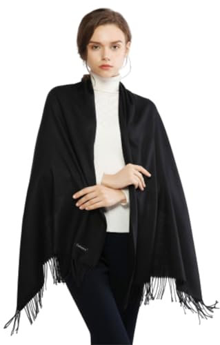 Generisch Schal Damen Winter Wollschal Winterschal warm weich Schal OlivgrüN Damen Damen Schal Rot Weiß