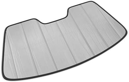 Autotech Park Foldable Sunshade Compatible with 2018-2024 Tesla Model 3, Sunshade with Metal Reinforced Structure, Maintain Cool Interior and Save Space