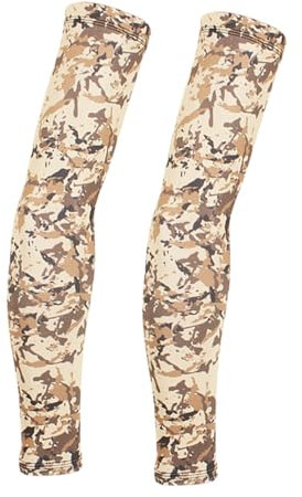 BESPORTBLE 1 Paar Fingerlose Lange Handschuhe Ärmel Handschuhe Zum Schutz Angel Uv- Sonnenschutz Anglerwesten Für Männer Fahr -Hoodie Sonnenschutzstift