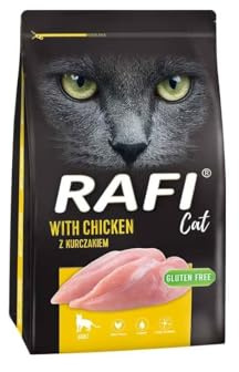 RAFI (Dolina Noteci) Complete Cat Food - Healthy Nutritious Tasty - Air Dried Food for Adult Cats - Natural Ingredients