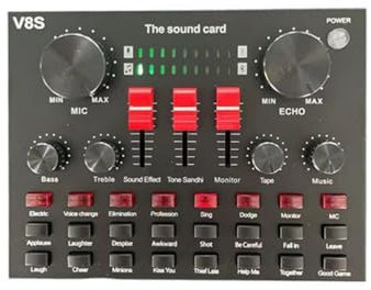 Carte son externe studio avec son clair capture l'entrée des micros dédiés et non les systèmes de casque Latencys