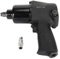 Max 650Nm Torque Output, 1 / 2in Air Impact Wrench, Heavy Duty Twin Hammer Pneumatic Impact Gun for Car Repair and Tire Service