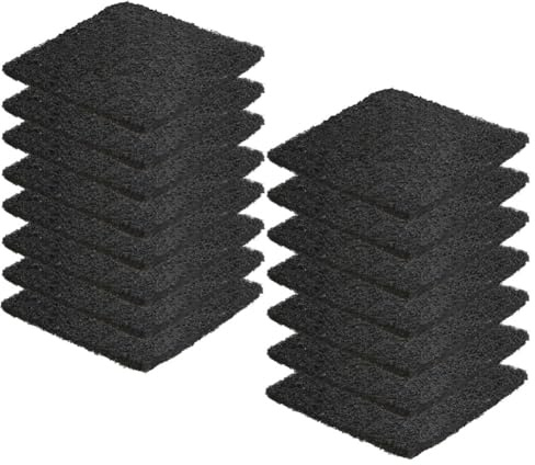 Aboiled Household Trash Can Charcoal Filter Pads Activated Charcoal Deodorizing Tablets for Indoor Kitchen Compost Bins