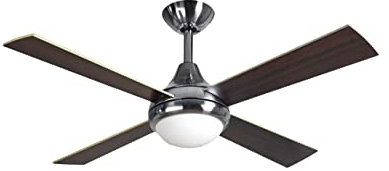 Fantasia Sigma ventilador de techo 42 in acero inoxidable/mando a distancia