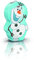 Philips 717690816 Disney Veilleuse Projecteur Reine des Neiges pour Enfant Plastique 11,5 x 11,5 x 11,8 cm