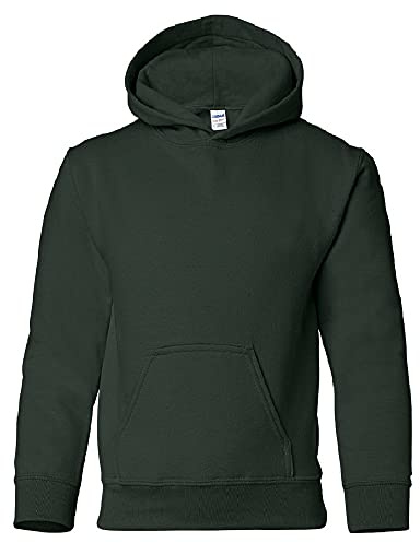 GILDAN Unisex Kids Winter Hooded Sweatshirt - Purple, XS-XL