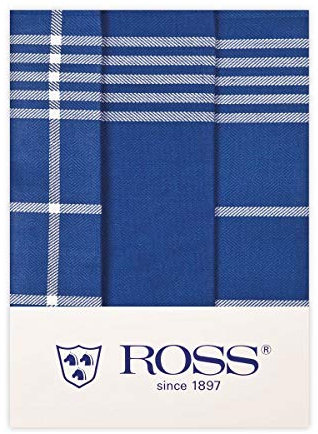 Ross - Geschirrtücher - 1837-3er-Pack (50 x 70cm Blau)