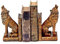 Bellaa Buchstützen Heulender Wolf 17,8 cm 26362