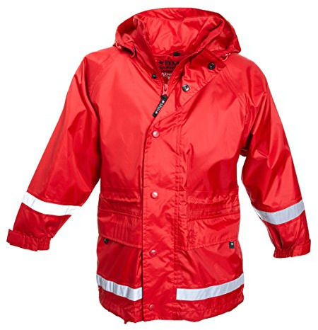 BMS Cor Climate-XXL Kids Jacke, Rot, Größe 134