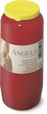 24 Grablichter Angela, Kompositions-Öllicht Nr. 7, rot