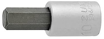 UNIOR Hexagonal Screwdriver Socket 3/8'' 8 236/2HX