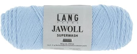 LANG YARNS Jawoll - Farbe: Hellblau (0220) - 50 g / ca. 210 m Wolle
