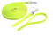 MJH BioThane Schleppleine 3m lang/9mm breit neon gelb ohne HS