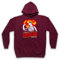 My Icon Art & Clothing Daryl Gurney Superchin Darts Tribute Northern Irish Player Erwachsenen Kapuzensweater, Burgund, XL