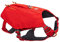 RUFFWEAR Hundegeschirr mit Taschen, Switchbak, Ganztägiger Komfort mit Eingebauten Taschen Für Kurze Tagesausflüge und Alltägliche Aktivitäten, Sehr Kleine Hunderassen, Red Sumac