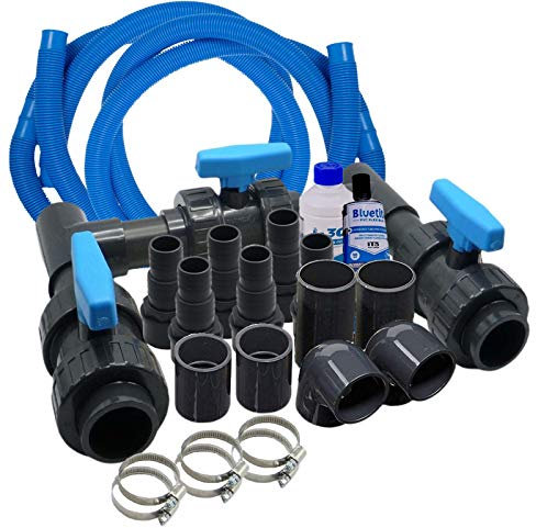 DS24 Pool Bypass-Set UNIVERSAL Wärmepumpe Schwimmbad Spa Solar Heizung 32-teilig