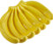 Unibos Ceramic Banana Serving Dish Fruit Bowl Holder Stand Decorative Plate Yellow