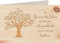 myZirbe Holzkarte - BAUM DES LEBENS - 100% handmade in Österreich - Postkarte, Geschenkkarte, Grußkarte, Klappkarte, Karte, Einladung (Zirbe)