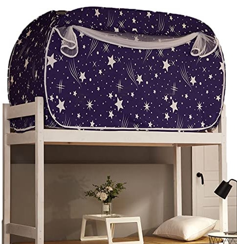 Etagenbett Moskitonetz Bett Tragbare Mückennetz Faltbare Pop Up Fliegennetz Zelt, Doppelter Eingang Reise Falten Netze Niedlich Design Heim,8,90x190x100cm