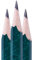 RATEL 3er-Set Bleistifte, Holz-Bleistifte für Prüfungen, Heimarbeit und Schule