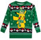 Pokémon Pull Pikachu de Noël Garçon Vert 9-10 Ans