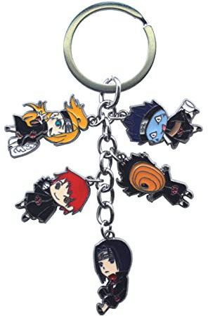 Amasukami Anime Charaktere Akatsuki Schlüsselanhänger Uchiha Itachi Schlüsselanhänger Deidara Schlüsselanhänger Sasori Schlüsselanhänger