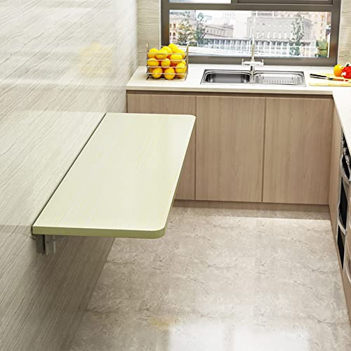 Addensato Scrivania Pieghevole, Tavolo A Scomparsa Salvaspazio Tavolo Da Pranzo, Computer Scrivania Pieghevole A Muro Per Piccoli Spazi, Tavolo Richiudibile Per Cucina Salotto Lavanderia ( Color : Map