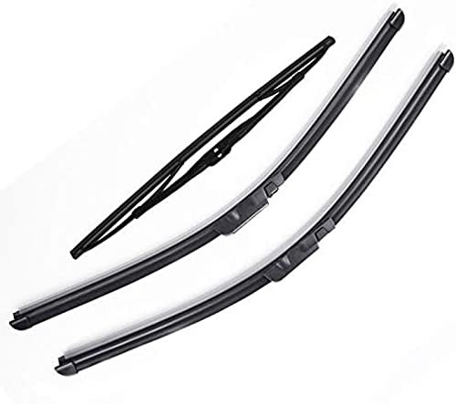 Front- und Heckwischerblatt, für Audi A6 C6 4F 2004-2011, Scheibenwischer vorne hinten Wischerset Windschutzscheibe Autozubehör
